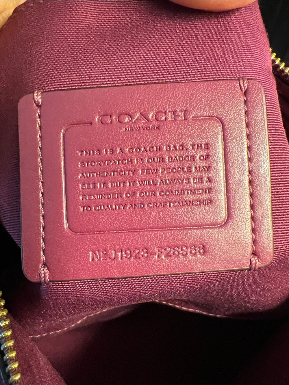 COACH Pebbled Leather Shoulder and Crossbody Bag - Picture 13 of 17